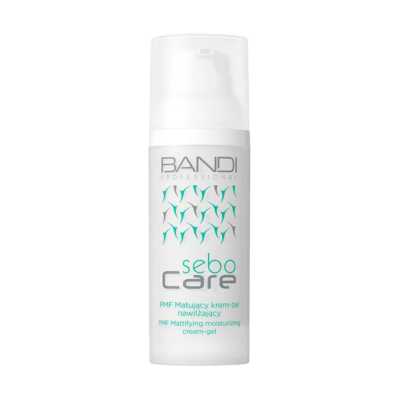 Матувальний зволожувальний крем-гель для обличчя Bandi Professional Sebo Care PMF Mattifying Moisturizing Cream-gel, 50 мл