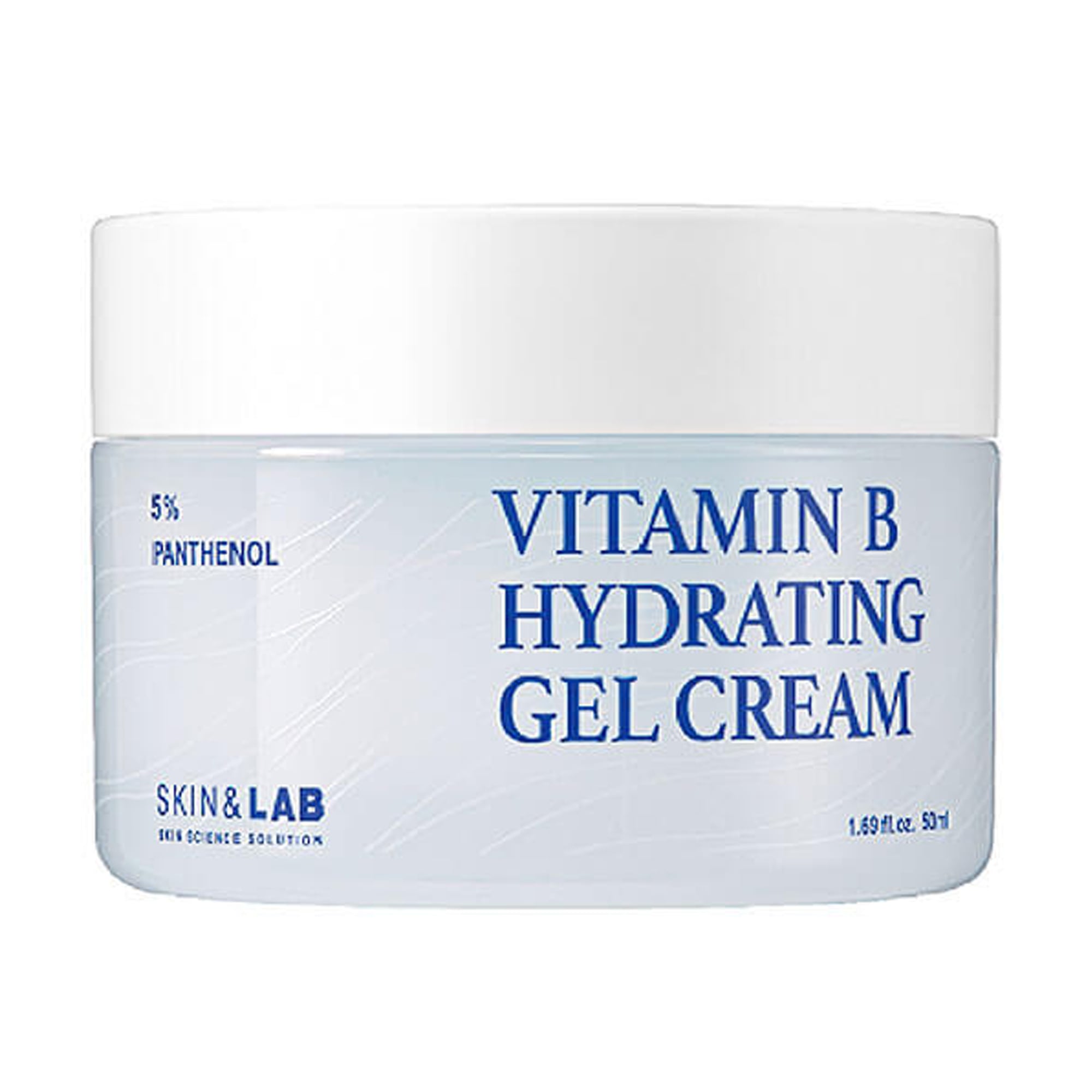 Зволожувальний крем-гель для обличчя Skin &amp; Lab Vitamin B Hydrating Gel Cream, 5% Panthenol, 50 мл