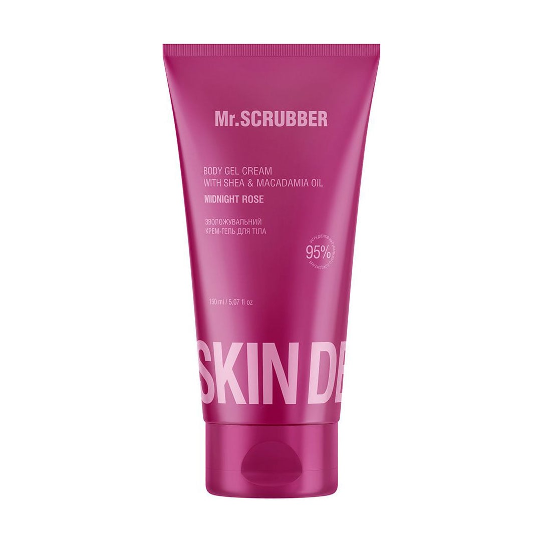 Зволожувальний крем-гель для тіла Mr.Scrubber Skin Delights Midnight Rose Body Gel Cream, 150 мл